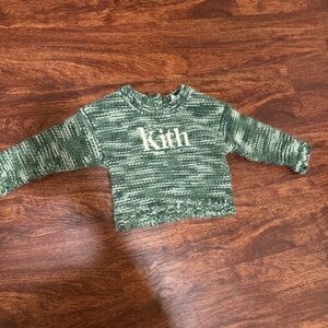 Kith Kids Sweater in Green Mix